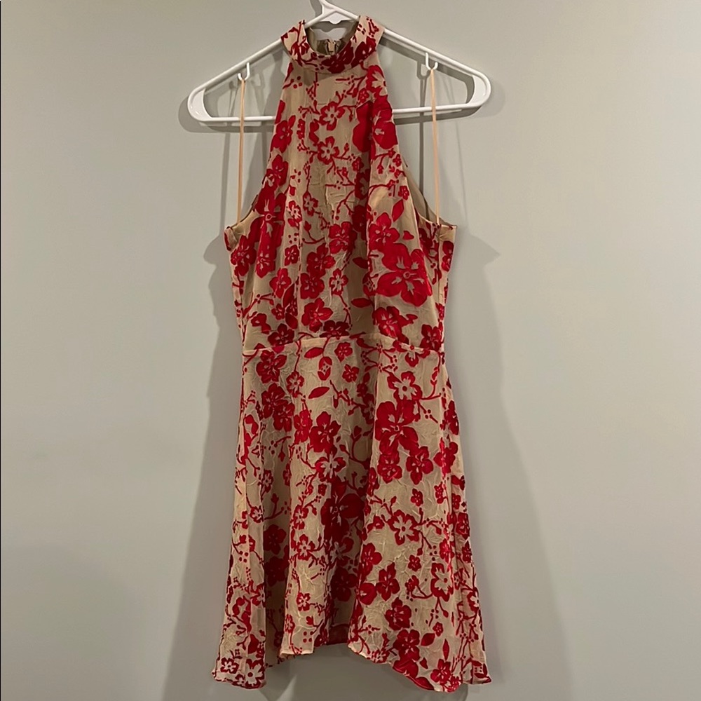 Devlin Maryanne Dress in Ruby Punch, Size 0